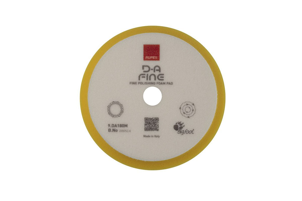 Detail Supplies Rupes USA D-A Fine High-Performance Rotary Finishing Foam Pad 150mm (6") - 180mm (7")