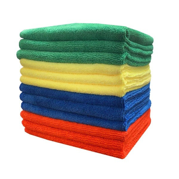 Tomahawk USA Microfiber Edgeless Towels 16" x 16" 300gsm 12 Pack