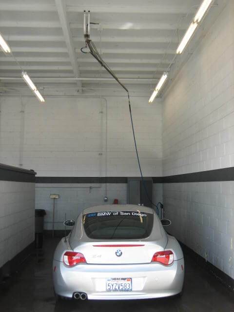 Car Wash Equipment TomahawkUSA Wall-Mount System & Ceiling-Mount Boom